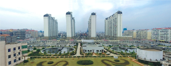 江西最大污水處理廠——南昌朝陽污水處理廠二期工程（省、市優(yōu)良工程，獲滕王閣杯）